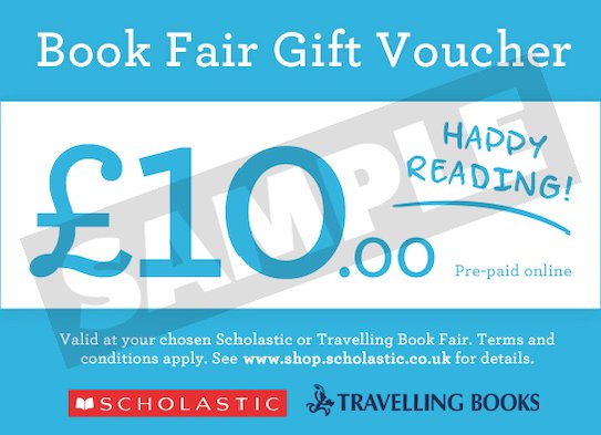 £10 Book Fair Gift Voucher