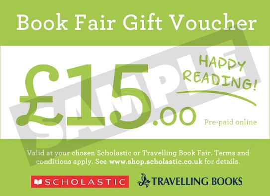 £15 Book Fair Gift Voucher