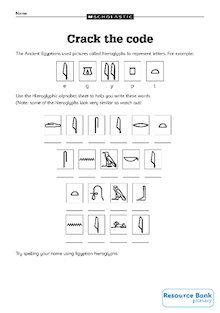 Ancient Egypt: Crack the hieroglyphic code