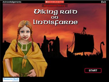 Viking raid on Lindisfarne – Eyewitness history interactive