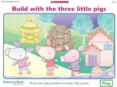 Build with the Three Little Pigs