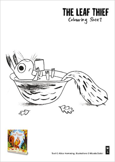 The Leaf Thief Colouring In Pack - Scholastic Shop