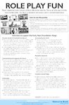 Role play fun poster notes (1 page)