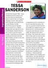 Profile on the Life and Work of Tessa Sanderson (KS1)