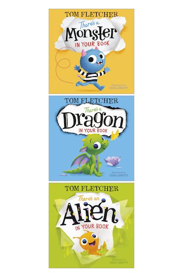 Tom Fletcher There's a... in Your Book Pack x 3