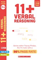 Pass Your 11+: 11+ Verbal Reasoning Practice and Assessment for the CEM Test Ages 9-10
