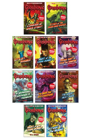 Goosebumps Pack x 10