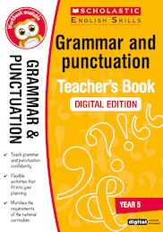 Scholastic English Skills: Grammar and Punctuation Teacher's Book (Year 5) DIGITAL EDITION