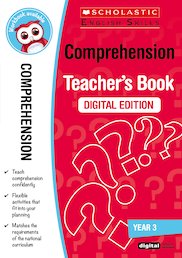 Scholastic English Skills: Comprehension Teacher's Book (Year 3) DIGITAL EDITION