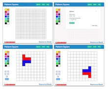 Pattern Square – interactive maths tool