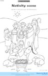 Nativity scene (1 page)
