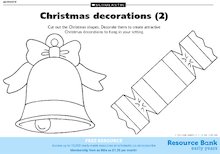Christmas decorations templates 2
