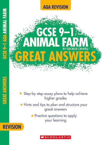 GCSE 9-1 GA:Animal Farm x10