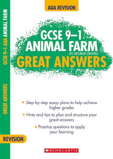 Animal Farm by George Orwell  The Scholastic Teacher Store