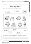 The toy box (1 page)