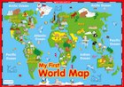 My first world map – poster