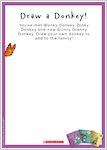 Grinny Granny Donkey Activity Pack (3 pages)