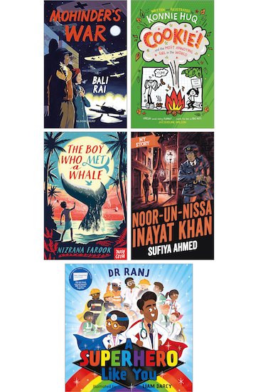 British Asian Authors New Titles Pack