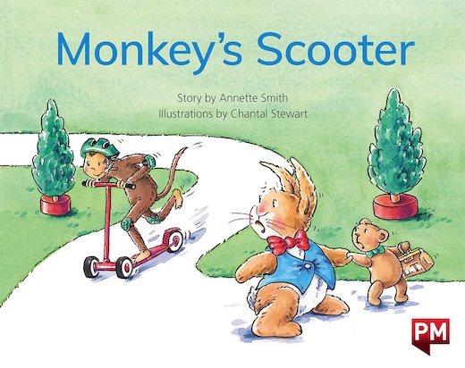 Monkey's Scooter (PM Storybooks) Level 3 x6
