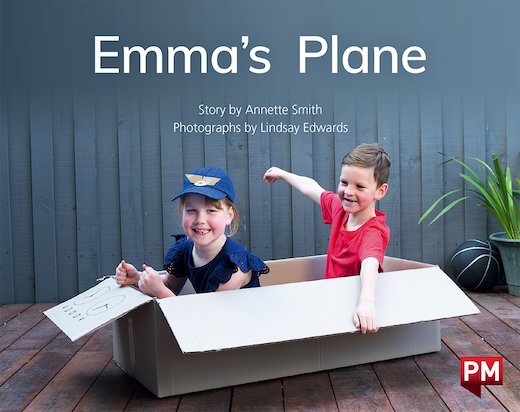 PM Red: Emma's Plane (PM Storybooks) Level 5 x6