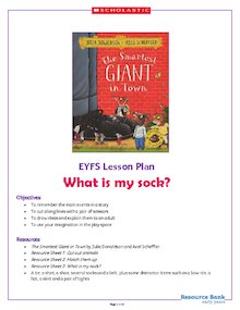 The Smartest Giant in Town – EYFS activity pack