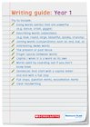 Year 1 Writing Guide
