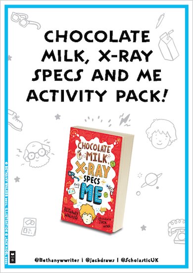Chocolate Milk, X-Ray Specs and Me Activity Pack