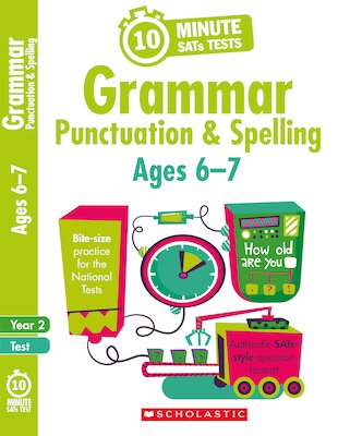 10-Minute SATs Tests: Grammar, Punctuation and Spelling – Year 2 ...