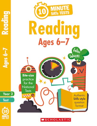 10-Minute SATs Tests: Reading - Year 2 x 30