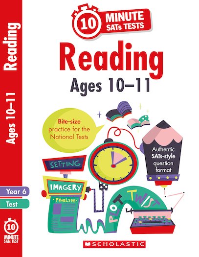 10-Minute SATs Tests: Reading - Year 6 x 30