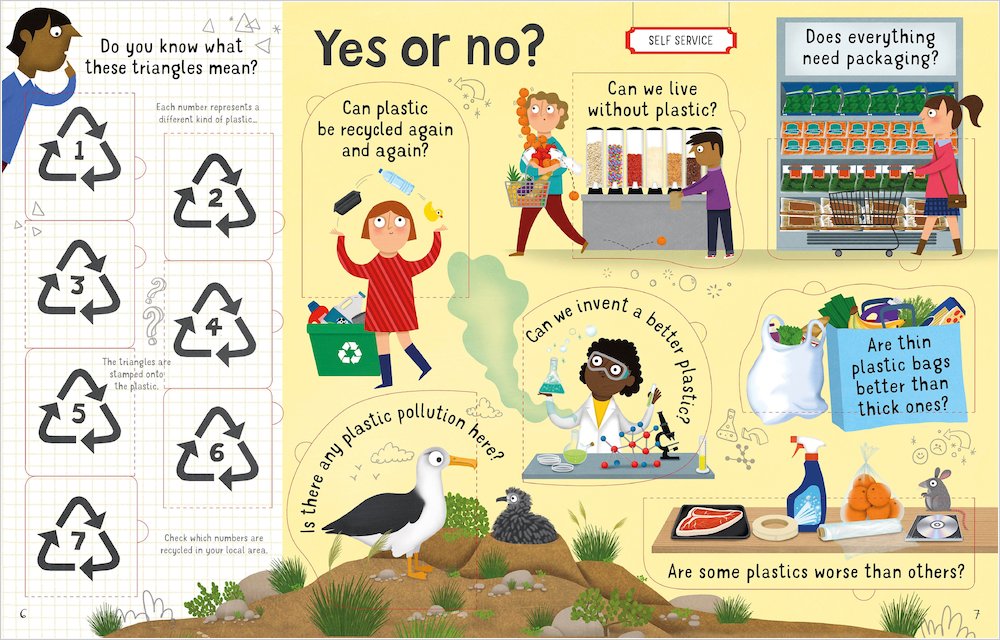 Usborne Lift-the-Flap Questions and Answers About Plastic - Scholastic Shop