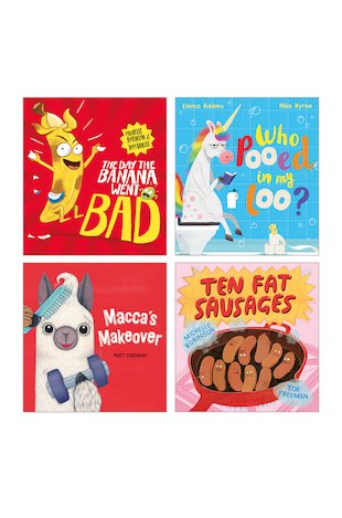 Funny Picture Books Pack x 4