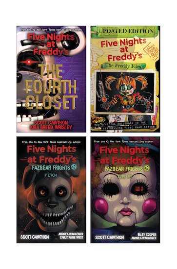 Five Nights at Freddy's Pack x 4