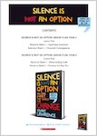 Silence Is Not An Option Teaching Resources (11 pages)