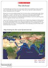 Activity sheet 3: The Silk Road