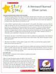 Story Stars Resource - A werewolf named Oliver James (4 pages)