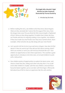 Story Stars Resource: The Knight Who Wouldn't Fight Lesson Plan