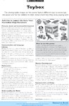 Toy box - activities (1 page)