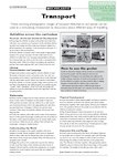Transport - activities (1 page)