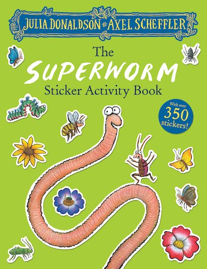 The Superworm Sticker Activity Book