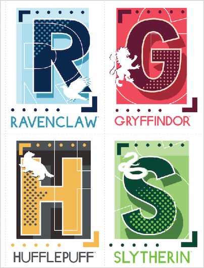 3. Harry Potter Quidditch Houses