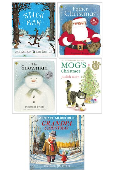 Christmas Picture Book Pack x 5
