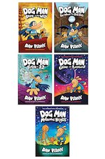 Dog Man Books 6-10 Pack