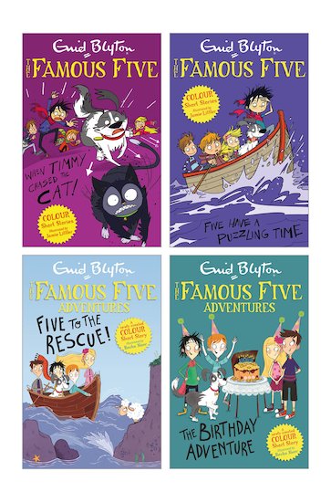 Famous Five Readers Pack x 4