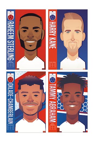Football Legends Pack x 4
