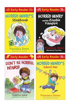 Horrid Henry Early Readers Pack x 4