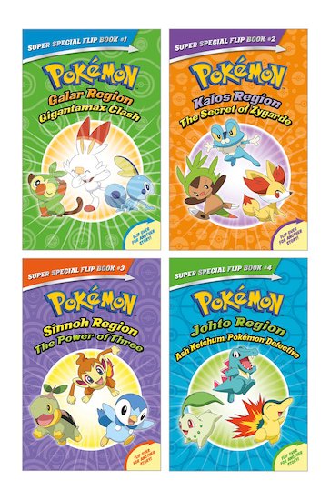 Pokémon Chapter Books x 4