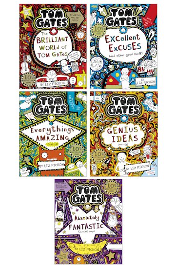 Tom Gates Pack x 5