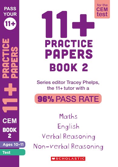 11+ Practice Papers for the CEM Test Ages 10-11 - Book 2 x6
