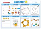 Summer Literacy Activity Mat